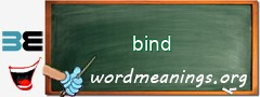 WordMeaning blackboard for bind